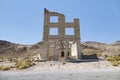 Rhyolite Ghost Town Royalty Free Stock Photo