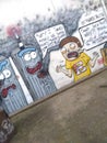 Abandoned building pic and also Rick and Morty