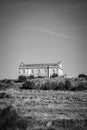 Abandoned building in a rural area, in the province of Soria Spain