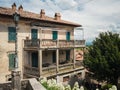 Abandoned building in the village of Salsomaggiore, Italy