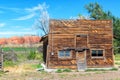 Abandoned Building in Wyoming Royalty Free Stock Photo