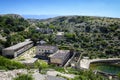 Abandoned buildings on Goli otok, political prison in ex Yugoslavia