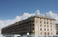 Abandoned buildings in old harbor in Trieste, Italy Royalty Free Stock Photo