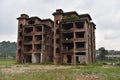 The abandoned buildings