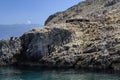 Abandoned bunker on St. Grgur island, Croatia