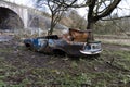 Abandoned Rusty car