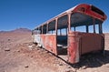 Abandoned Bus Royalty Free Stock Photo
