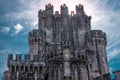 Abandoned Butron castle in Pais Vasco, Castillo de Butron Spain Royalty Free Stock Photo