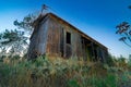 Abandoned Cabin - Light Painting Royalty Free Stock Photo