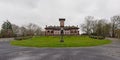 Abandoned cafe in Waux-Hall park, Mons