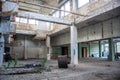 Abandoned canteen of Voronezh aluminum plant