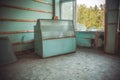 Abandoned canteen of Voronezh aluminum plant