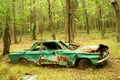 Abandoned car Royalty Free Stock Photo