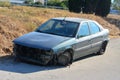 Abandoned car Royalty Free Stock Photo