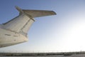 Abandoned cargo airplane