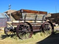 Abandoned cart in Bodie, Ghost Town, California Royalty Free Stock Photo