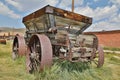 Abandoned cart in Bodie, Ghost Town, California Royalty Free Stock Photo