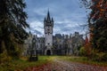 Abandoned castle in Belgium