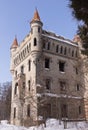 Abandoned castle estate of Count Hrapovitsky (Russia)