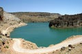 Abandoned Castle Rum Kale at Firat River Euphrates River