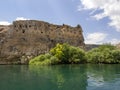 Abandoned Castle Rum Kale in gaziantep, Turekey Royalty Free Stock Photo