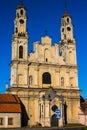 Abandoned Catholic church of the Ascension in Vilnius. Lithuania