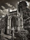 Abandoned cementry in Belgium Royalty Free Stock Photo