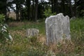 Abandoned cemetery from the 1800s