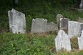 Abandoned cemetery from the 1800s