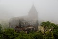 Abandoned christian church