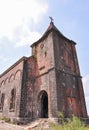 Abandoned Christian church