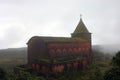 Abandoned Church. Bokor Hill, Kampot. Cambodia.