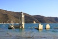 Abandoned Church of St. Nicholas at the Kouris Reservoir. Cyprus