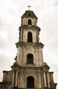 Abandoned church in Vilnius old city center Royalty Free Stock Photo