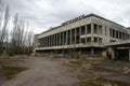 The abandoned city of Pripyat, Chernobyl Royalty Free Stock Photo