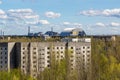 Abandoned city Pripyat, Chernobyl Royalty Free Stock Photo