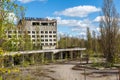 Abandoned city Pripyat, Chernobyl Royalty Free Stock Photo