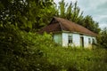 Abandoned clay house in a Ukrainian village Royalty Free Stock Photo