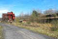 Abandoned coal and coke plant Royalty Free Stock Photo