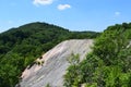 Abandoned coal mining site. Royalty Free Stock Photo