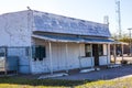 Abandoned Commercial Building In Disrepair Royalty Free Stock Photo