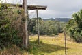 Abandoned Concrete Block Country House In Ruins