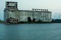Abandoned Concrete Grain Silos - Lake Erie - Buffalo, New York