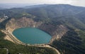 Abandoned copper mine Royalty Free Stock Photo