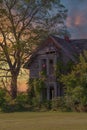 Abandoned Country Home During Sunset, Ontario 2