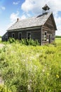 Abandoned Country School Building