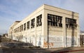 Abandoned derelict factory