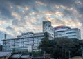 Abandoned derelict hot-spring resort hotel, Wakura Onsen, Japan