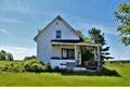 Abandoned dilapidated old house located in Franklin County, upstate New York, United States