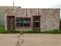 Abandoned diner. Royalty Free Stock Photo